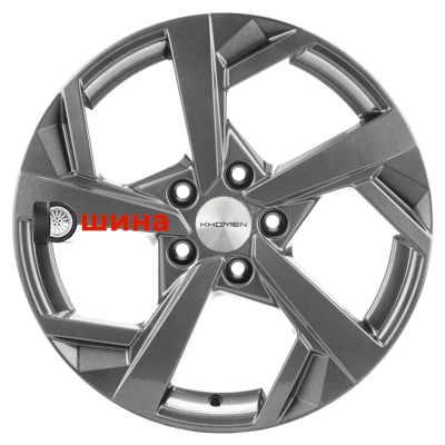 Khomen Wheels KHW1712 (Camry) 7x17/5x114,3 ET45 D60,1 Gray