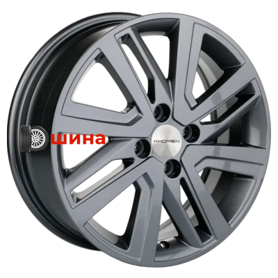 Khomen Wheels KHW1609 (XRay) 6x16/4x100 ET41 D60,1 Gray