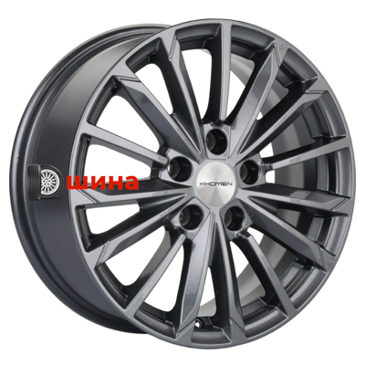 Khomen Wheels KHW1611 (Octavia/Golf/Jetta) 6,5x16/5x112 ET50 D57,1 Gray
