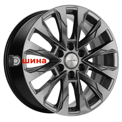 Khomen Wheels KHW2010 (LC 300 Tuning) 8x20/6x139,7 ET35 D95,10 Gray