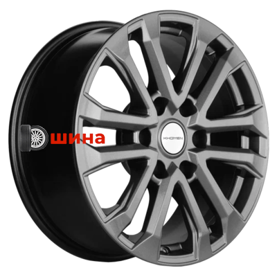 Khomen Wheels KHW1805 (Fortuner/Hilux) 7,5x18/6x139,7 ET30 D106,1 Gray