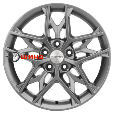 Khomen Wheels KHW1709 (CX-5/Seltos) 7x17/5x114,3 ET50 D67,1 Gray