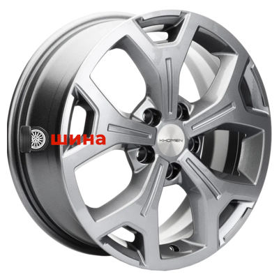 Khomen Wheels KHW1710 (Coolray) 6,5x17/5x114,3 ET45 D54,1 Gray