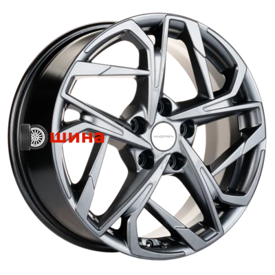 Khomen Wheels KHW1716 (Changan/Geely/Lexus/Toyota) 7x17/5x114,3 ET45 D60,1 Gray
