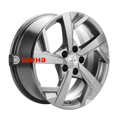 Khomen Wheels KHW1712 (Karog/Octavia/Tiguan) 7x17/5x112 ET43 D57,1 Gray