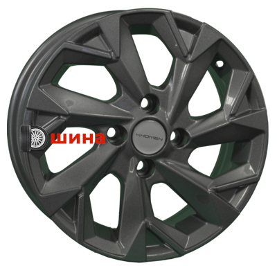 Khomen Wheels KHW1402 (Vaz/Datsun) 5,5x14/4x98 ET35 D58,5 Gray