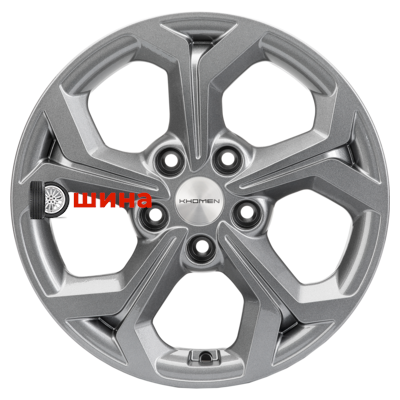 Khomen Wheels KHW1606 (Focus) 6,5x16/5x108 ET50 D63,3 Gray