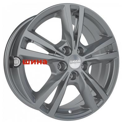 Скад Мельбурн 7x17/5x108 ET50 D63,35 Грей (АРС 014 black)