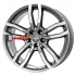 Alutec DriveX 9,5x21/5x112 ET22 D66,5 Metal Grey Front Polished