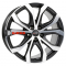 Alutec W10X 8x18/5x108 ET45 D70,1 Racing black front polished