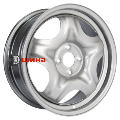 ТЗСК Hyundai Solaris, Kia Rio 6,5x16/4x100 ET50 D54,1 серебро (Уценка)