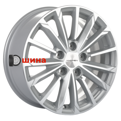 Khomen Wheels KHW1611 (Focus) 6,5x16/5x108 ET50 D63,3 Silver-FP