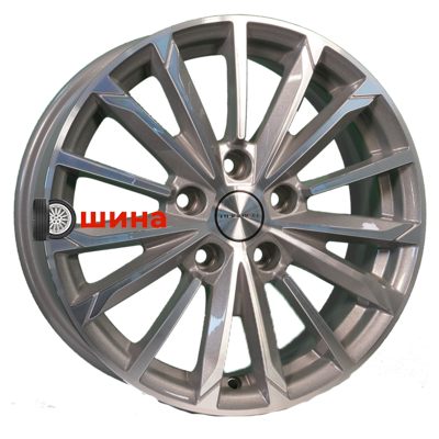 Khomen Wheels KHW1611 (Duster/Terrano) 6,5x16/5x114,3 ET50 D66,1 Silver-FP
