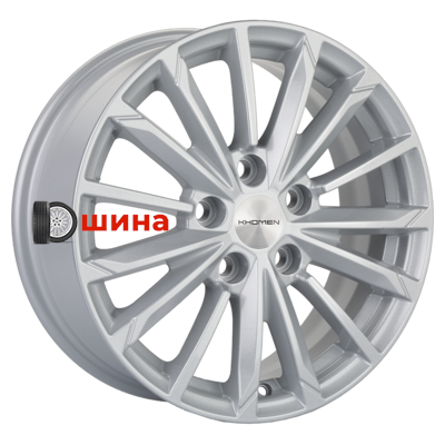 Khomen Wheels KHW1611 (Ceed/Cerato/i30) 6,5x16/5x114,3 ET50 D67,1 Silver-FP