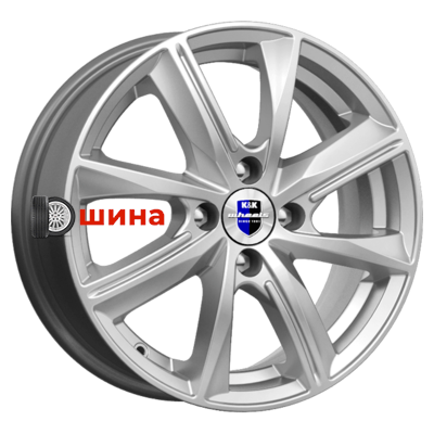 K&K Арнар (КС890) 6x15/4x98 ET35 D58,5 Сильвер