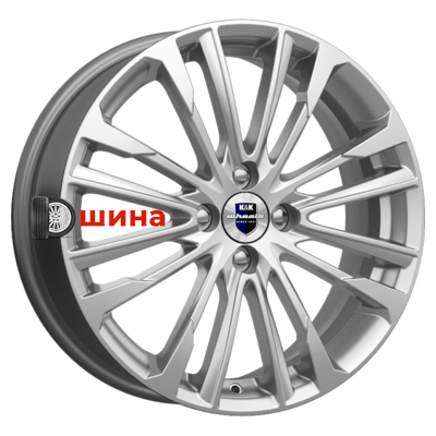 K&K Сильверстоун (КС770) 6,5x17/4x108 ET45 D63,35 Сильвер