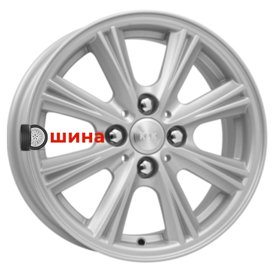 K&K Аттика (КС561) 5,5x14/4x98 ET35 D58,5 Сильвер