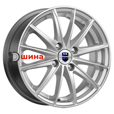 K&K Пойнт Бланк-оригинал (KC884) 6x15/4x100 ET40 D60,1 Сильвер SK