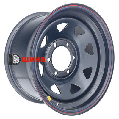Off-Road Wheels Toyota Hilux 2.5D, 3.0D 8x16/6x139,7 ET-10 D110 черный (треуг. мелкий)