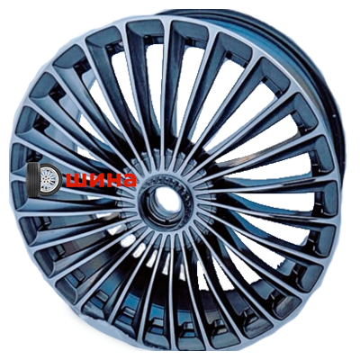 Khomen Wheels KHW2008 (S-class Front) 8,5x20/5x112 ET38 D66,6 Gray-FP